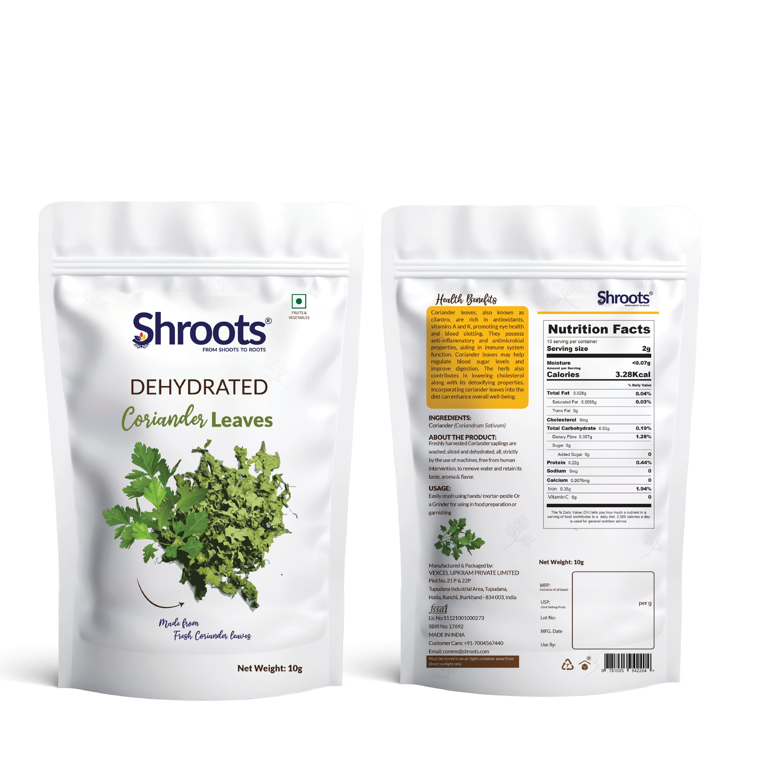 Dehydrated Coriander Leaves - Image 6