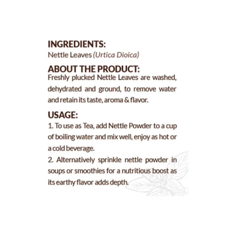 Dehydrated Nettle Powder - Image 3