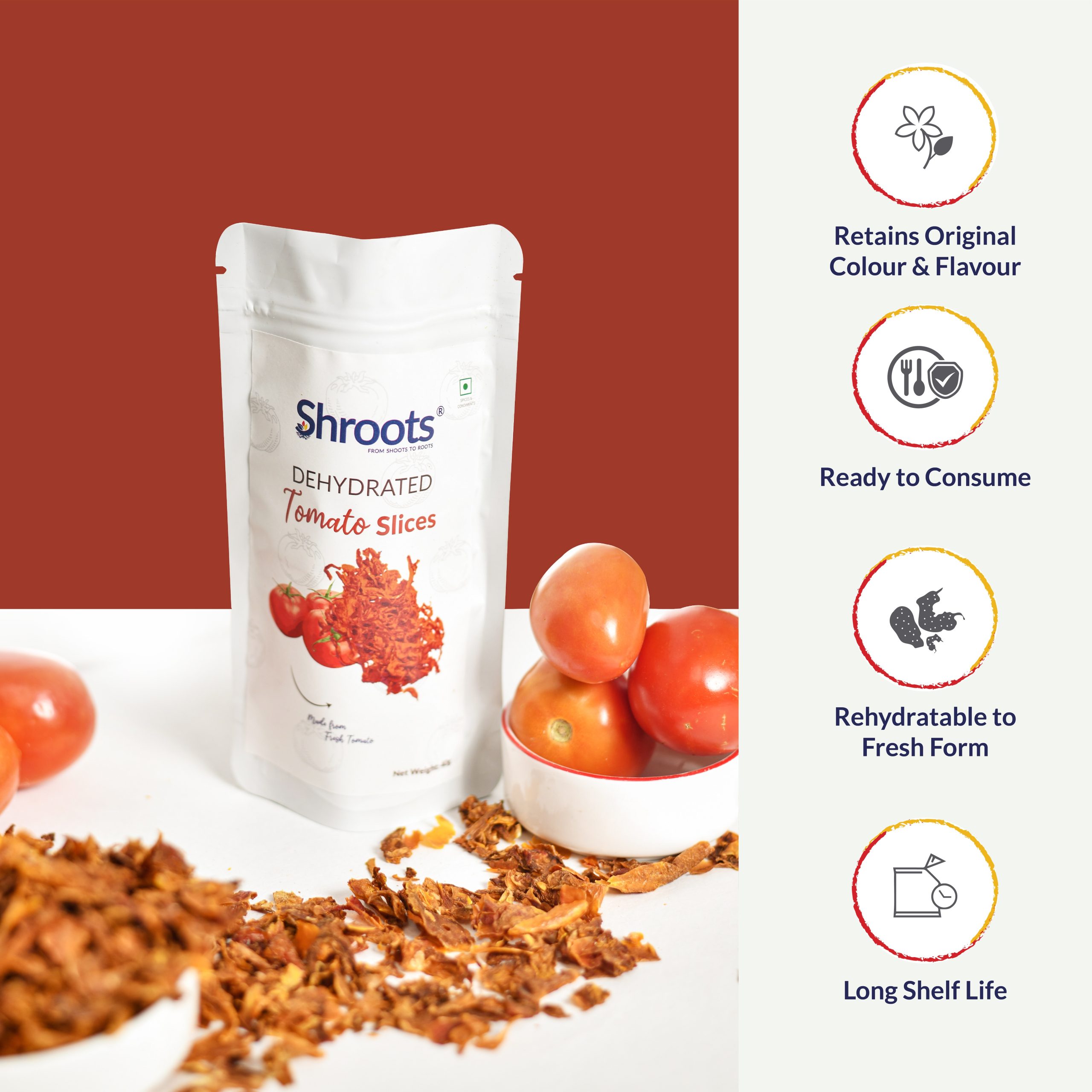 Dehydrated Tomato Flakes